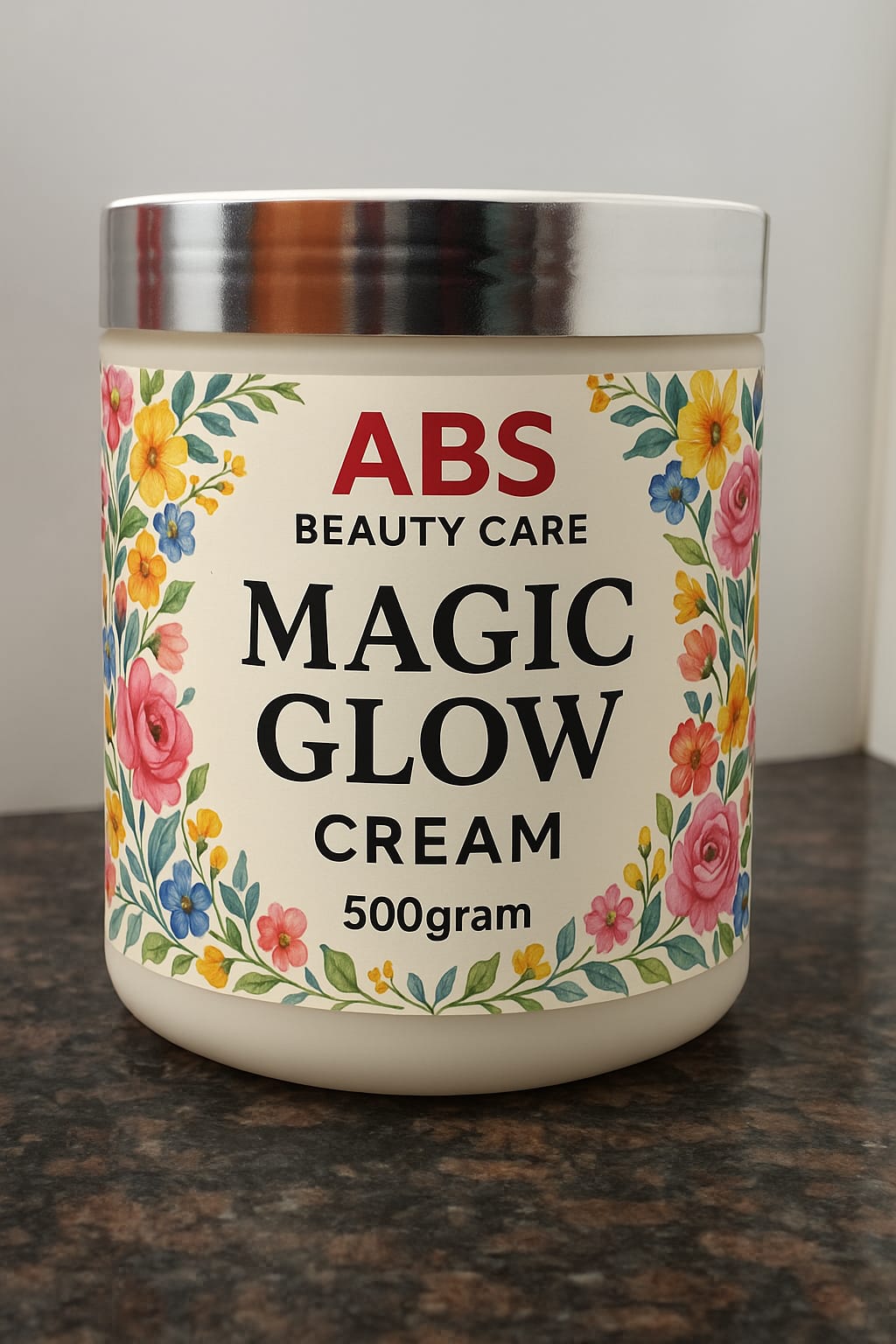 abs Magical Glow Cream! 500g with 150 gram cream free - Image 1