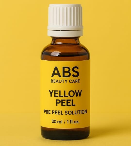 yellow peel pre peel solution
